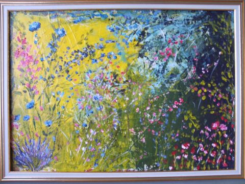 tableau fleuris
